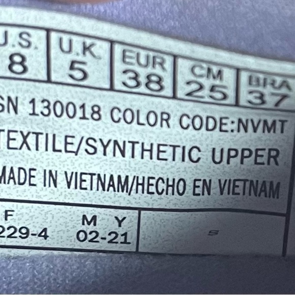 Skechers GoRun Ride Flow Womens Size 8 Running Shoes Sneakers Navy Blue 130018 - Picture 8 of 8